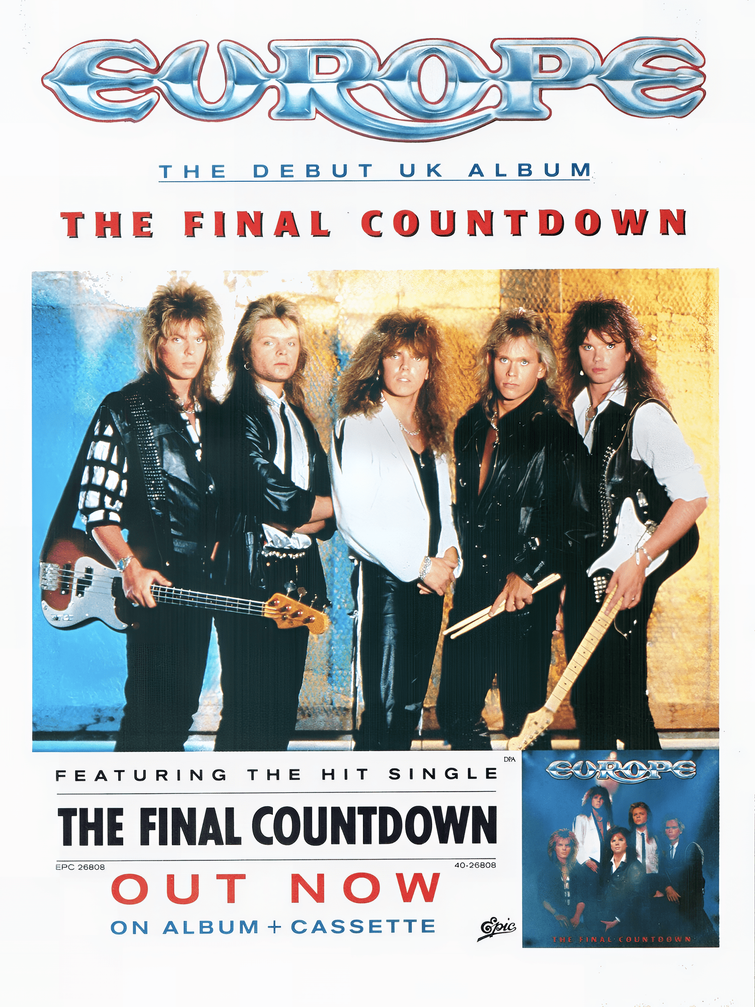 The Final Countdown Promo Advert
