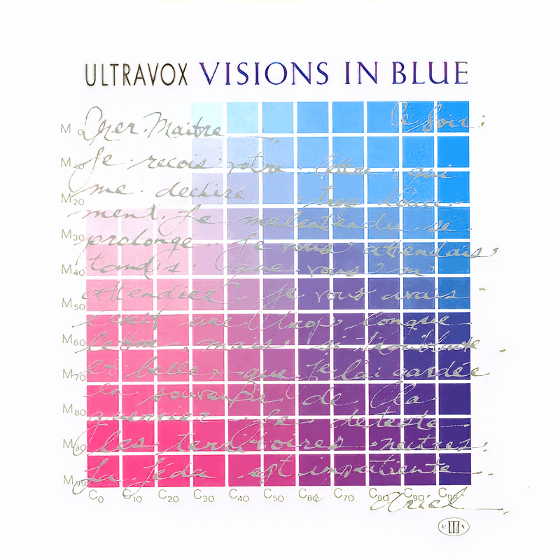 Visions In Blue UK Cover