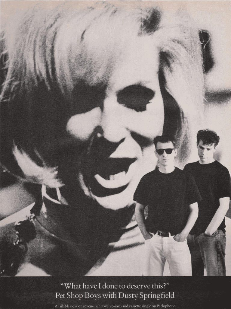 What Have I Done To Deserve This? Promo Advert