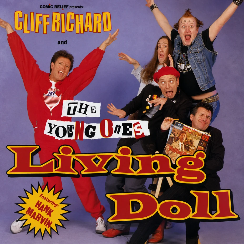 Cliff Richard & The Young Ones - Living Doll - UK 7'' Single - Front