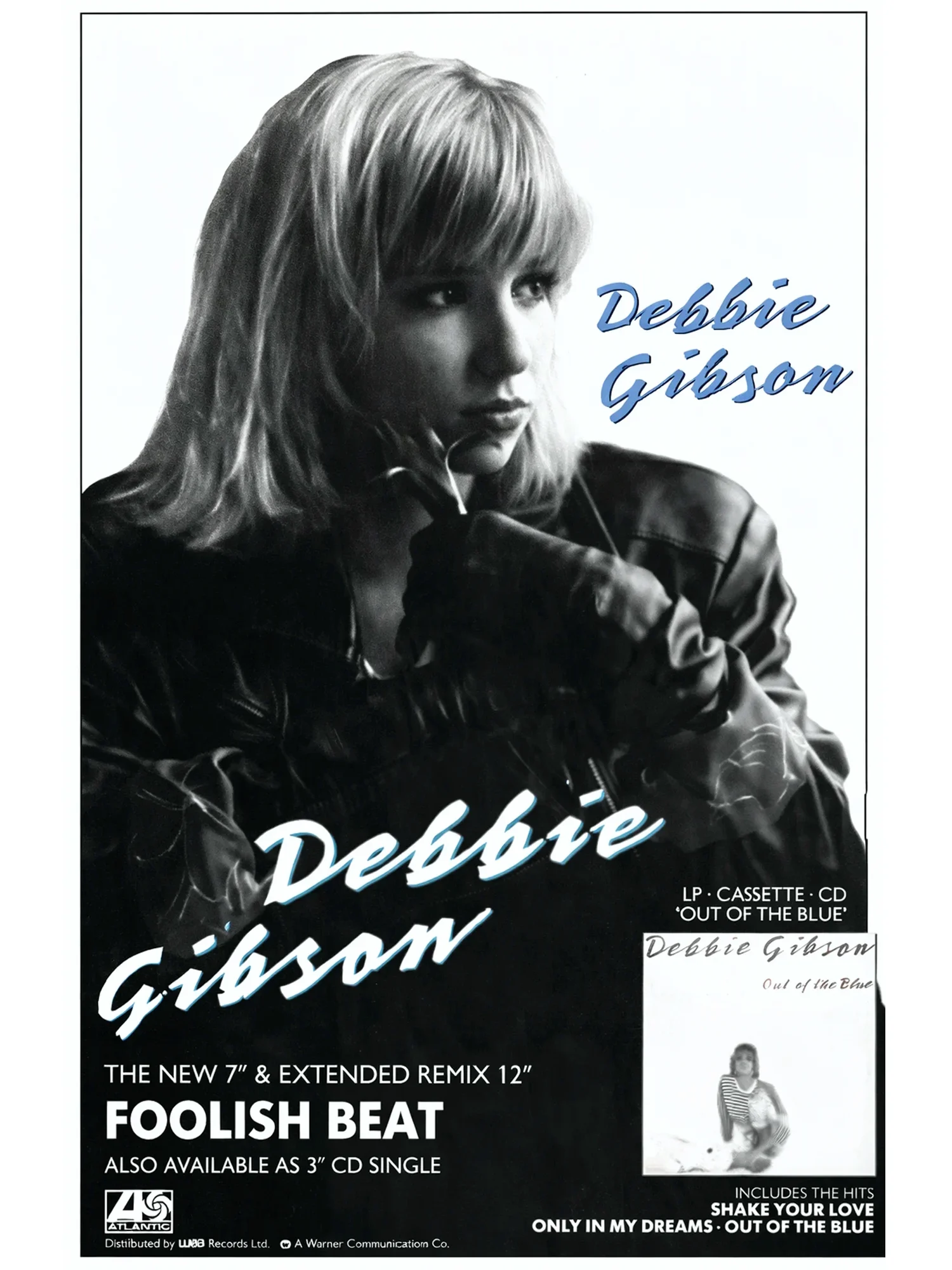 Debbie Gibson - Foolish Beat - Promo Advert