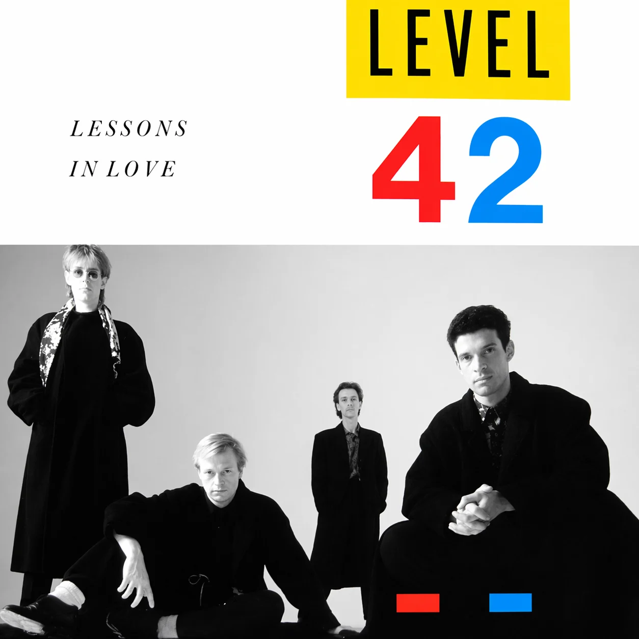 Level 42 - Lessons In Love - UK 7'' Cover.