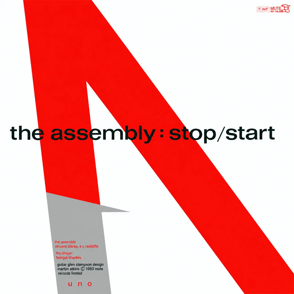 The Assembly - Never Never - UK 7'' Cover - Back