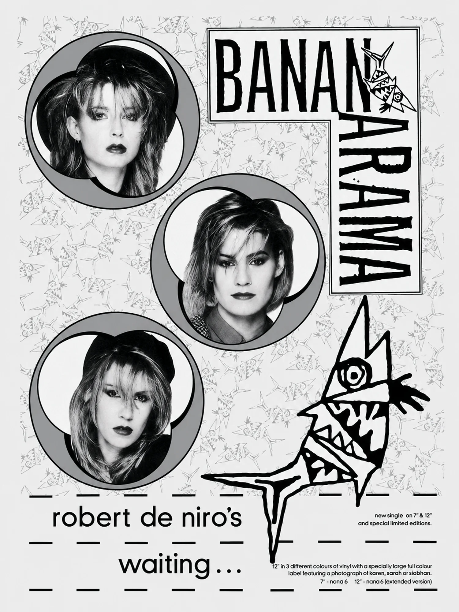 Bananarama - Robert De Niro's Waiting - Promo Advert