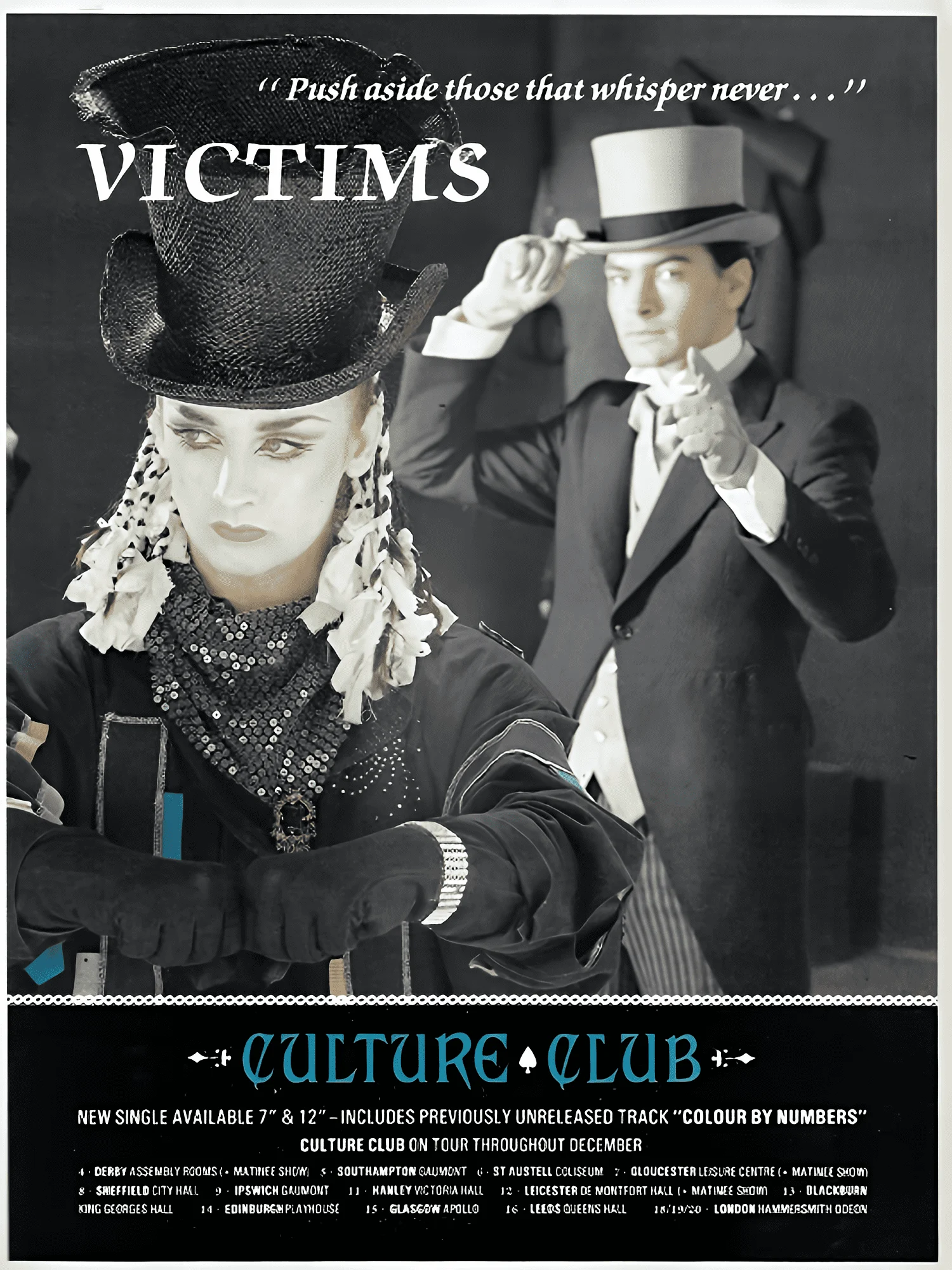 Culture Club - Victims - Promo Advert