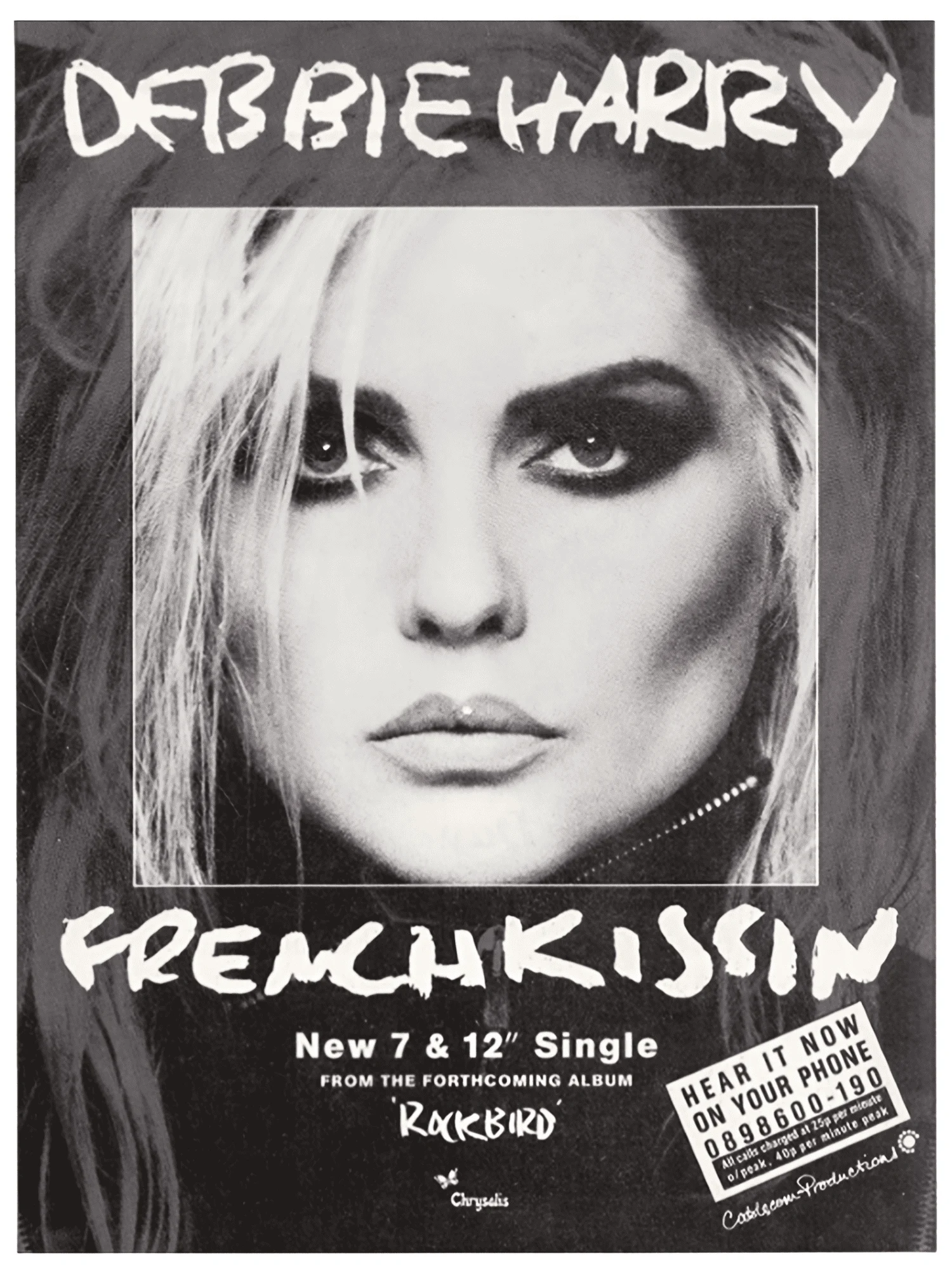 Debbie Harry - French Kissin' In The USA - Promo Advert