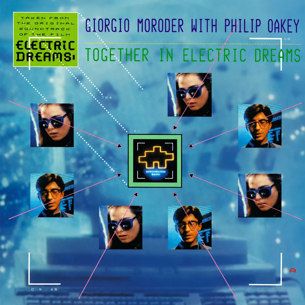 Giorgio Moroder & Philip Oakey - Together In Electric Dreams - UK 7'' Cover - Front