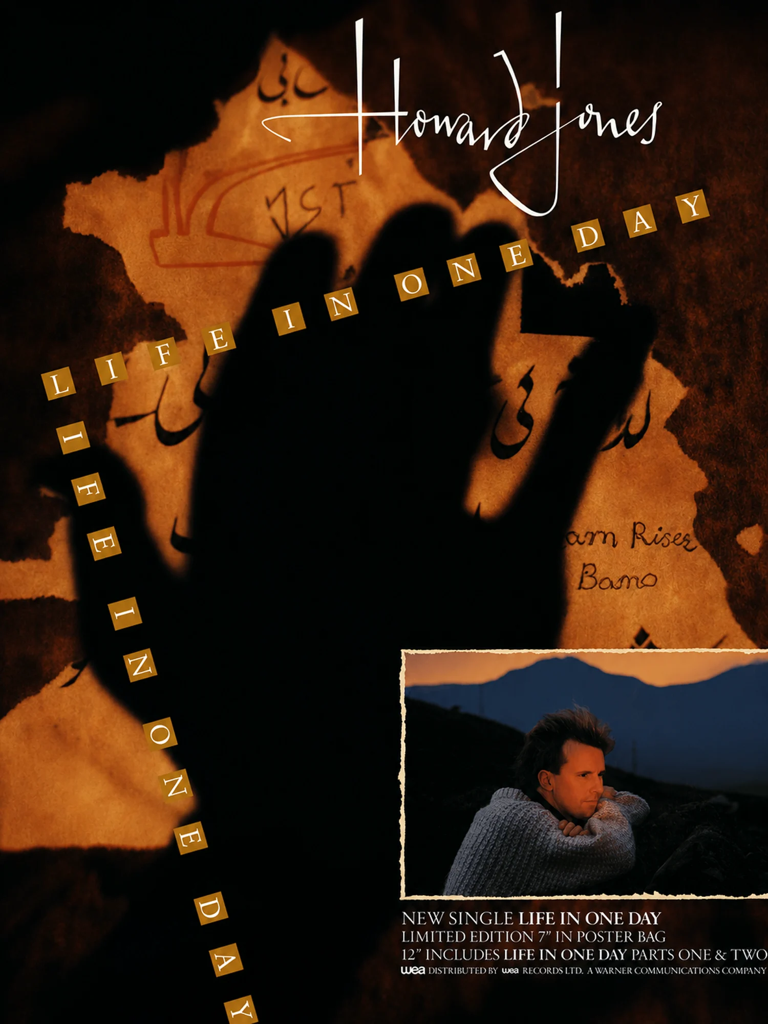 Howard Jones - Life In One Day - Promo Advert