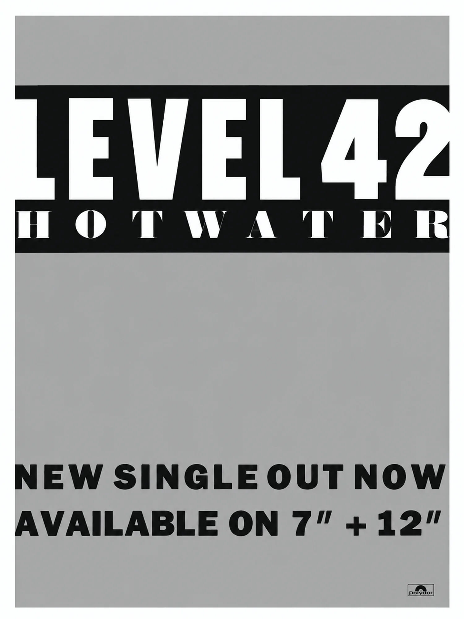 Level 42 - Hot Water - Promo Advert