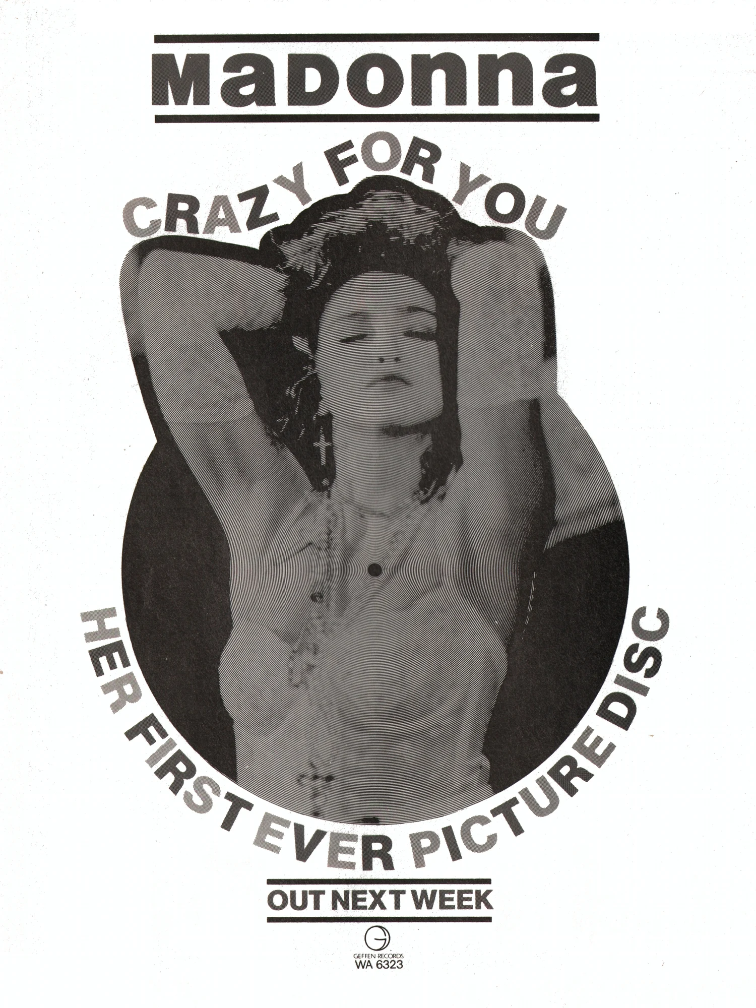 Madonna - Crazy For You - Promo Advert