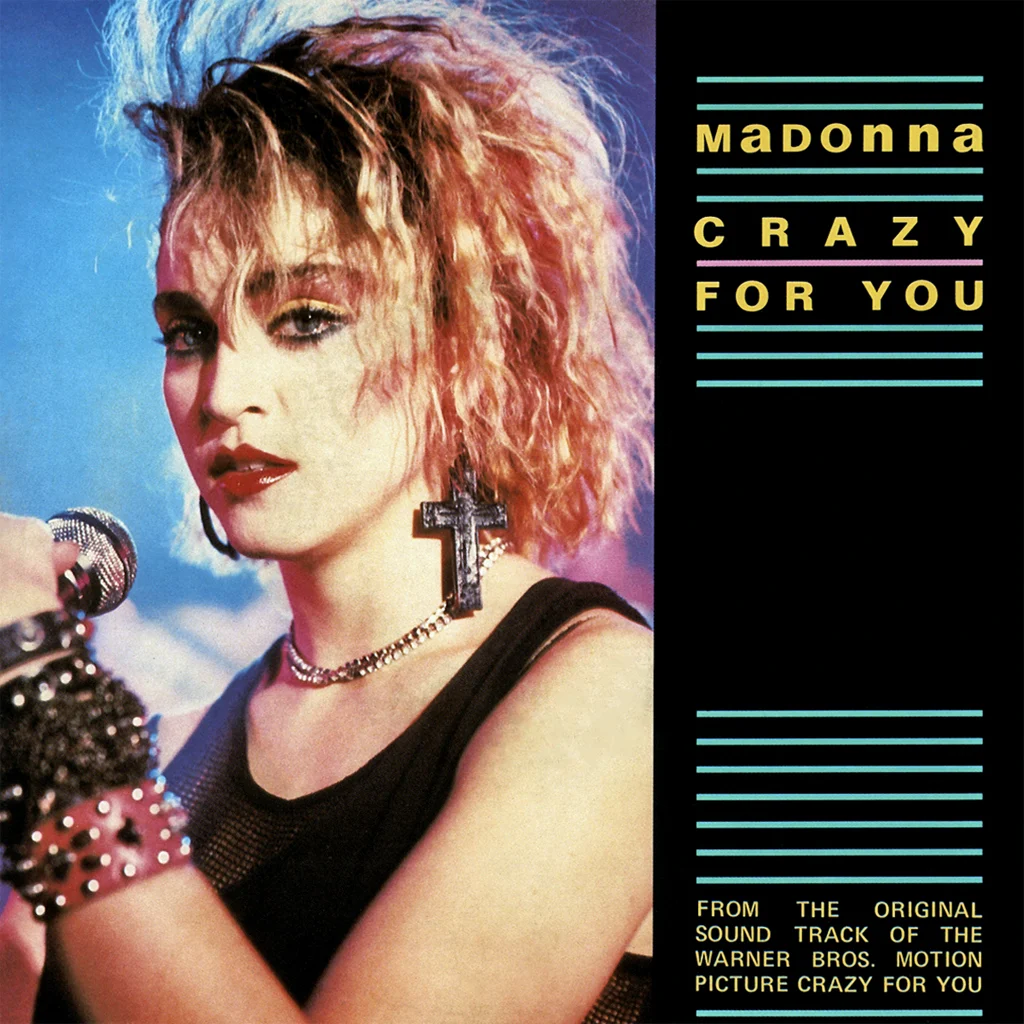 Madonna - Crazy For You - UK 7'' Cover - Front