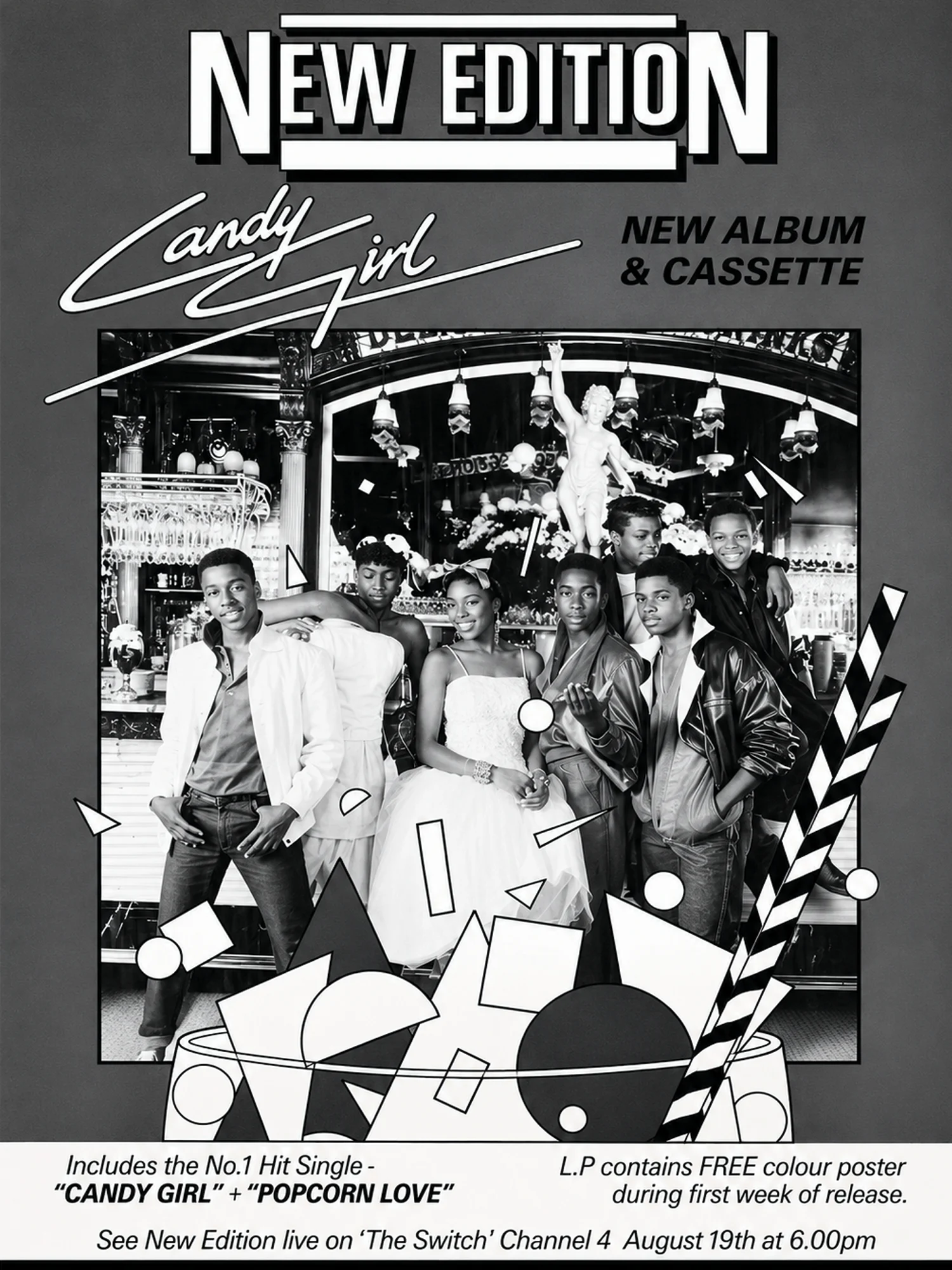 New Edition - Candy Girl - Promo Advert