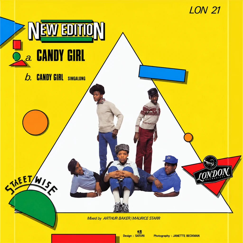 New Edition - Candy Girl - UK 7'' Cover - Back