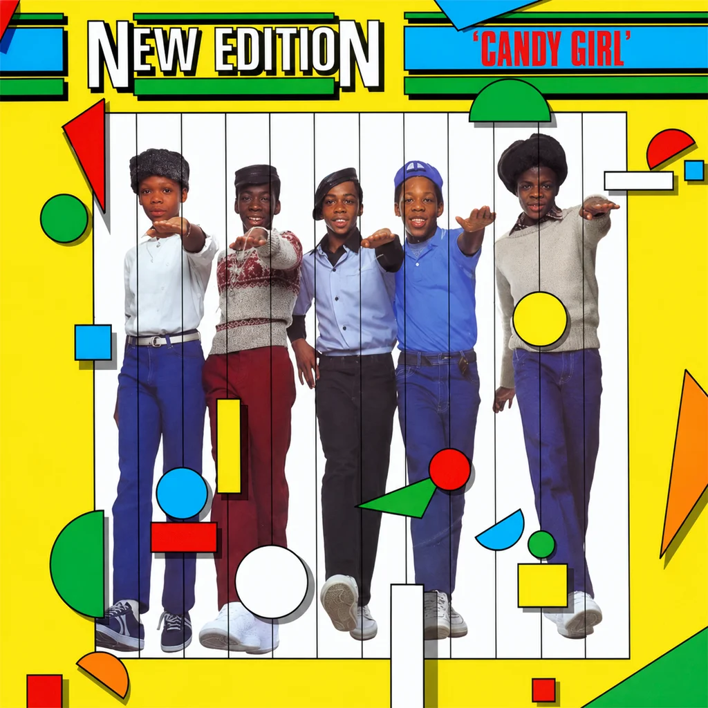 New Edition - Candy Girl - UK 7'' Cover - Front