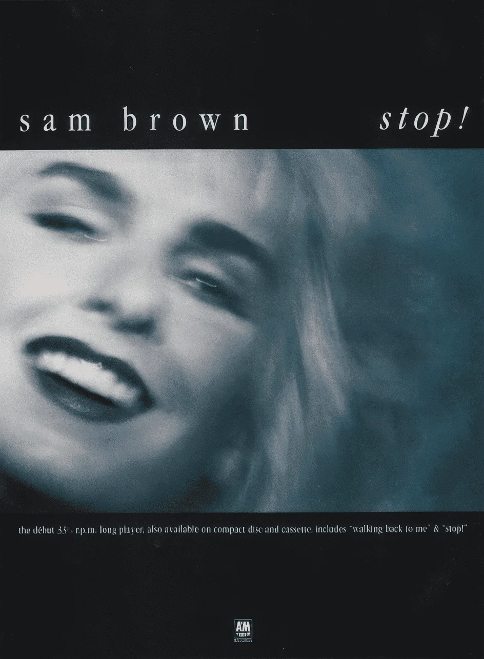 Sam Brown - Stop! - Promo Advert