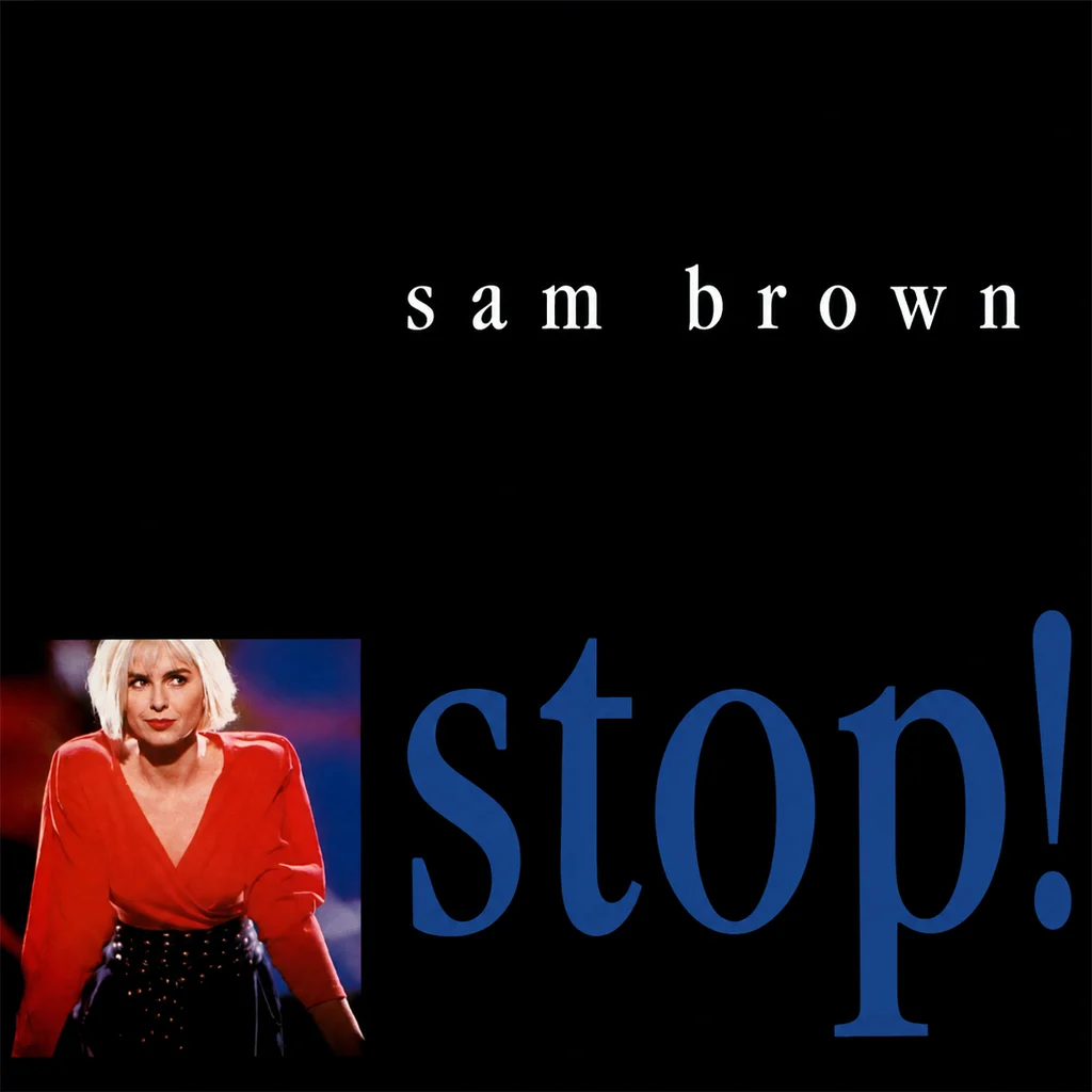 Sam Brown - Stop! - UK 7'' Cover - Front