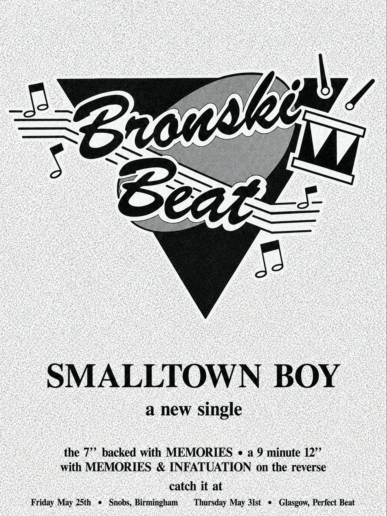 Bronski Beat - Smalltown Boy - Promo Advert