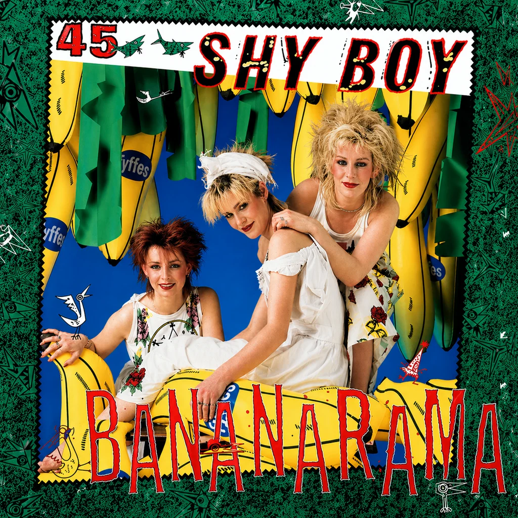 Bananarama – Shy Boy Bananarama - Shy Boy - UK 7'' Cover - Front