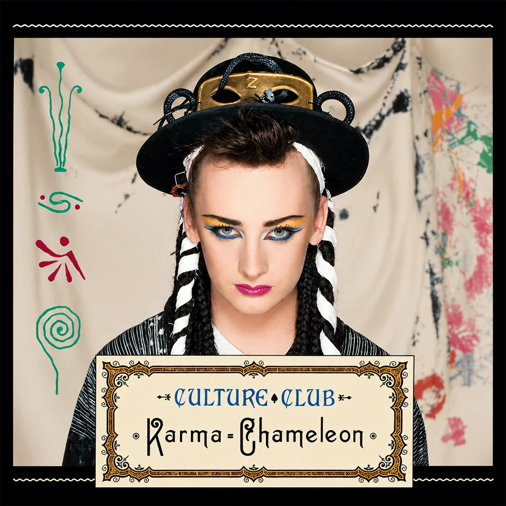 Culture Club – Karma Chameleon Culture Club - Karma Chameleon - UK 7'' Cover - Front