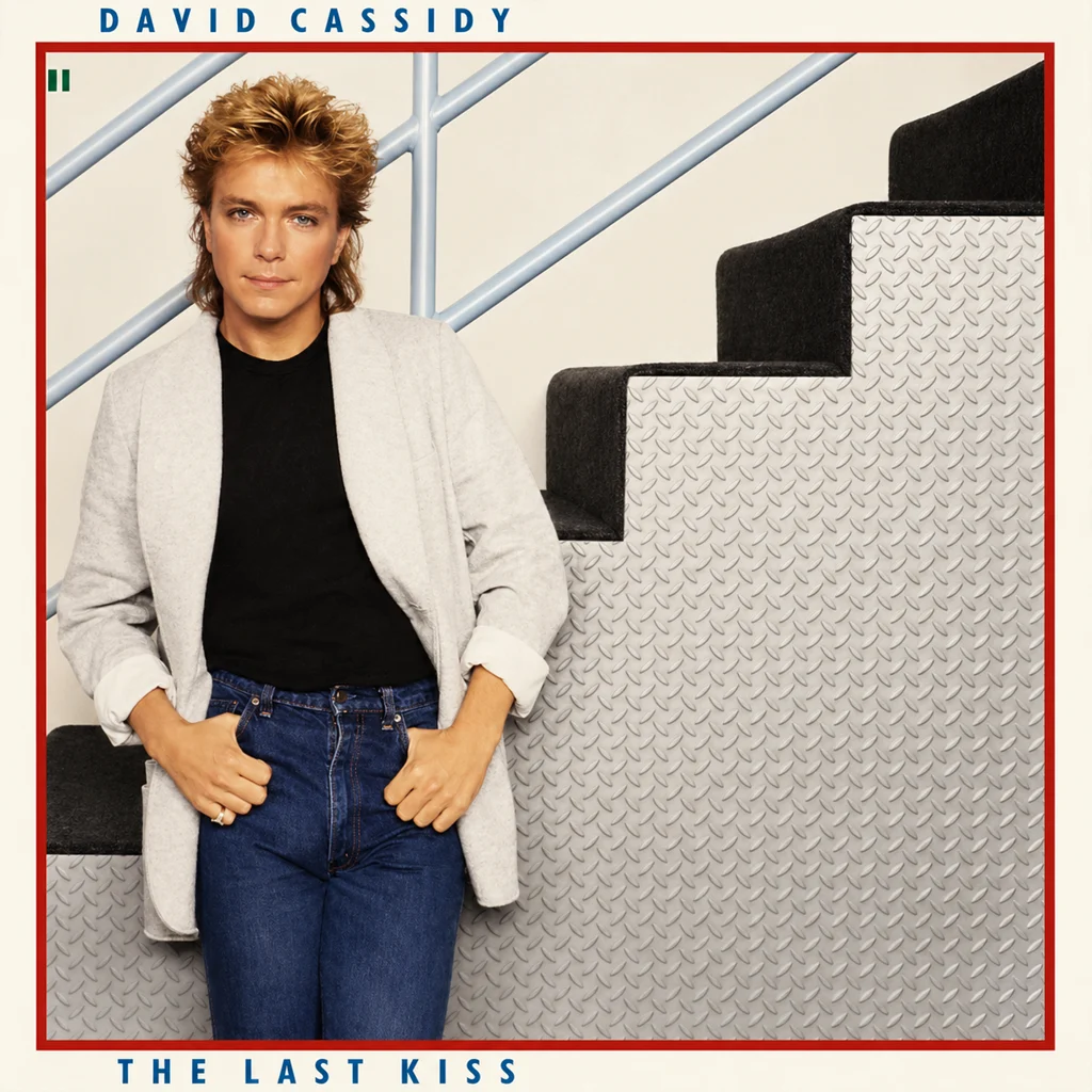 David Cassidy - The Last Kiss - UK 7'' Cover - Front