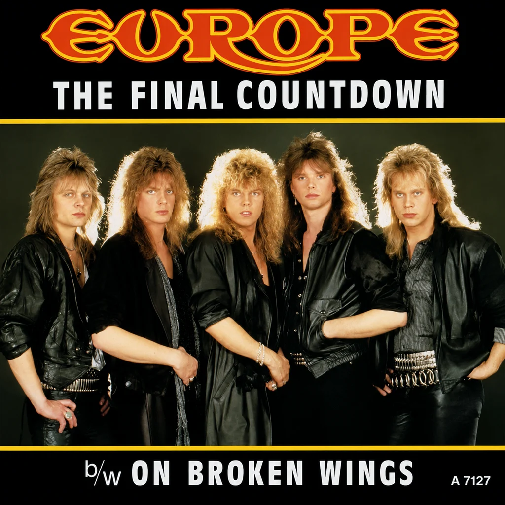 Europe – The Final Countdown Europe - The Final Countdown - UK 7'' Cover - Front