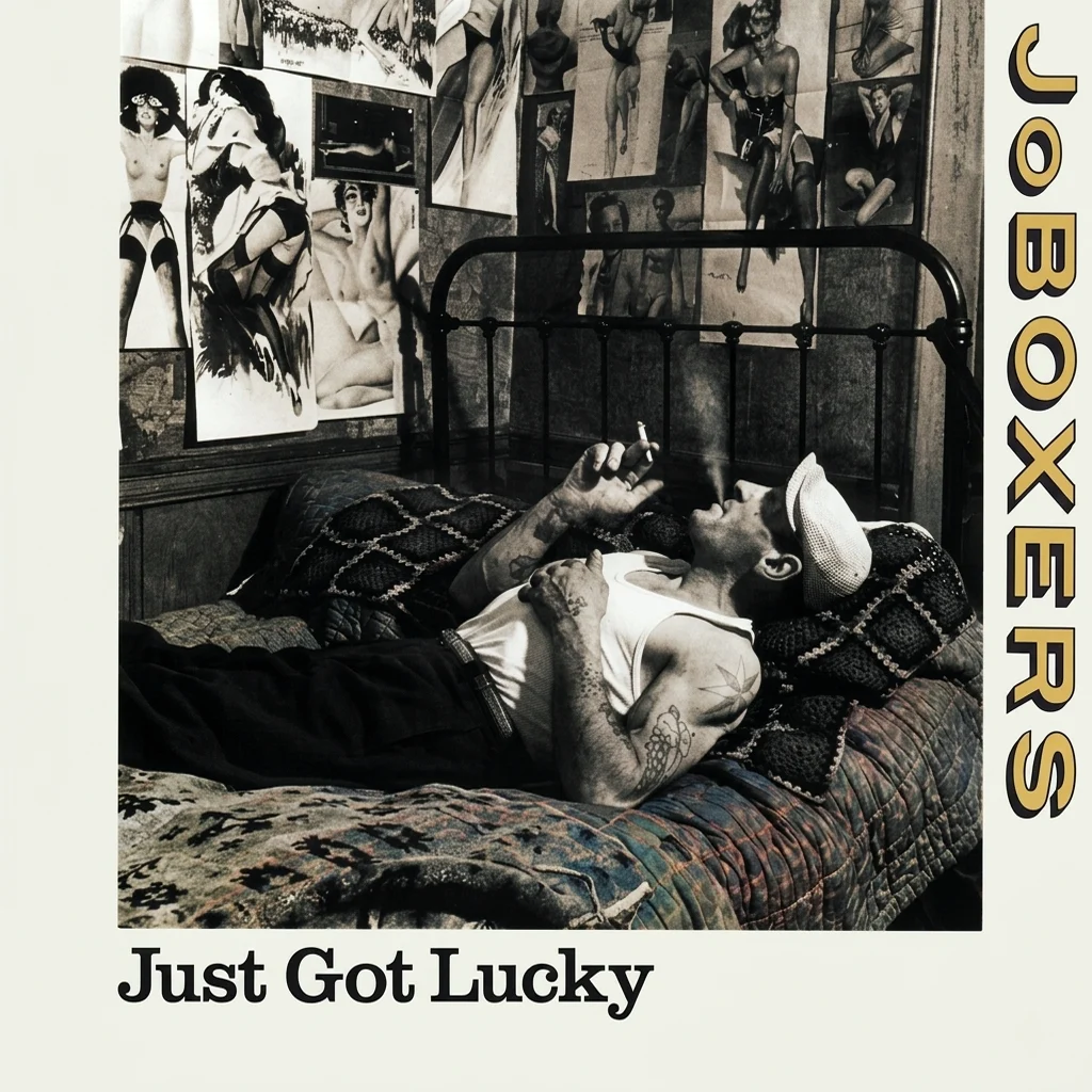 JoBoxers - Just Got Lucky - UK 7'' Cover - Front