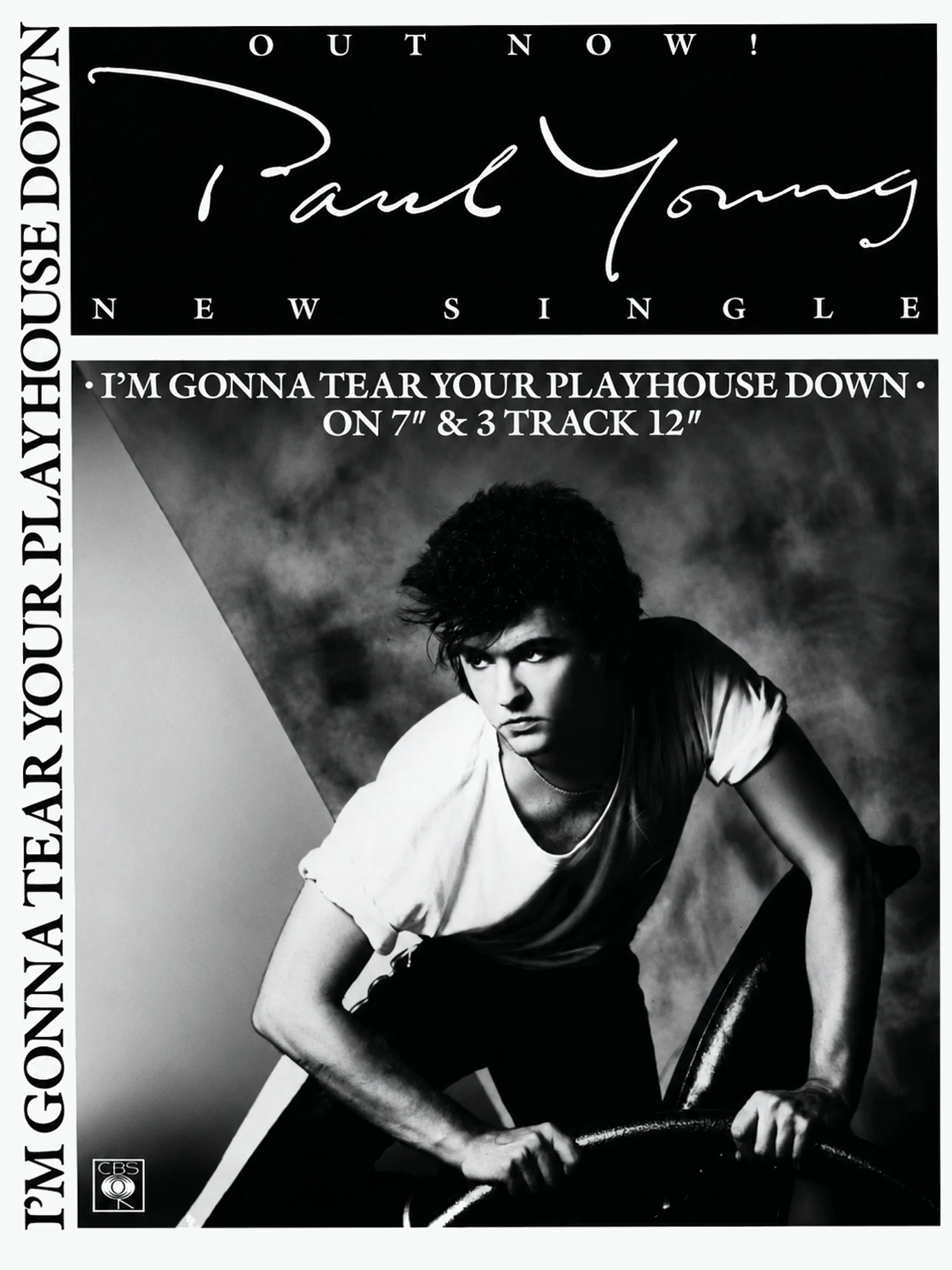 PaulYoungI'mGonnaTearYourPlayhouseDownPromoAdvert