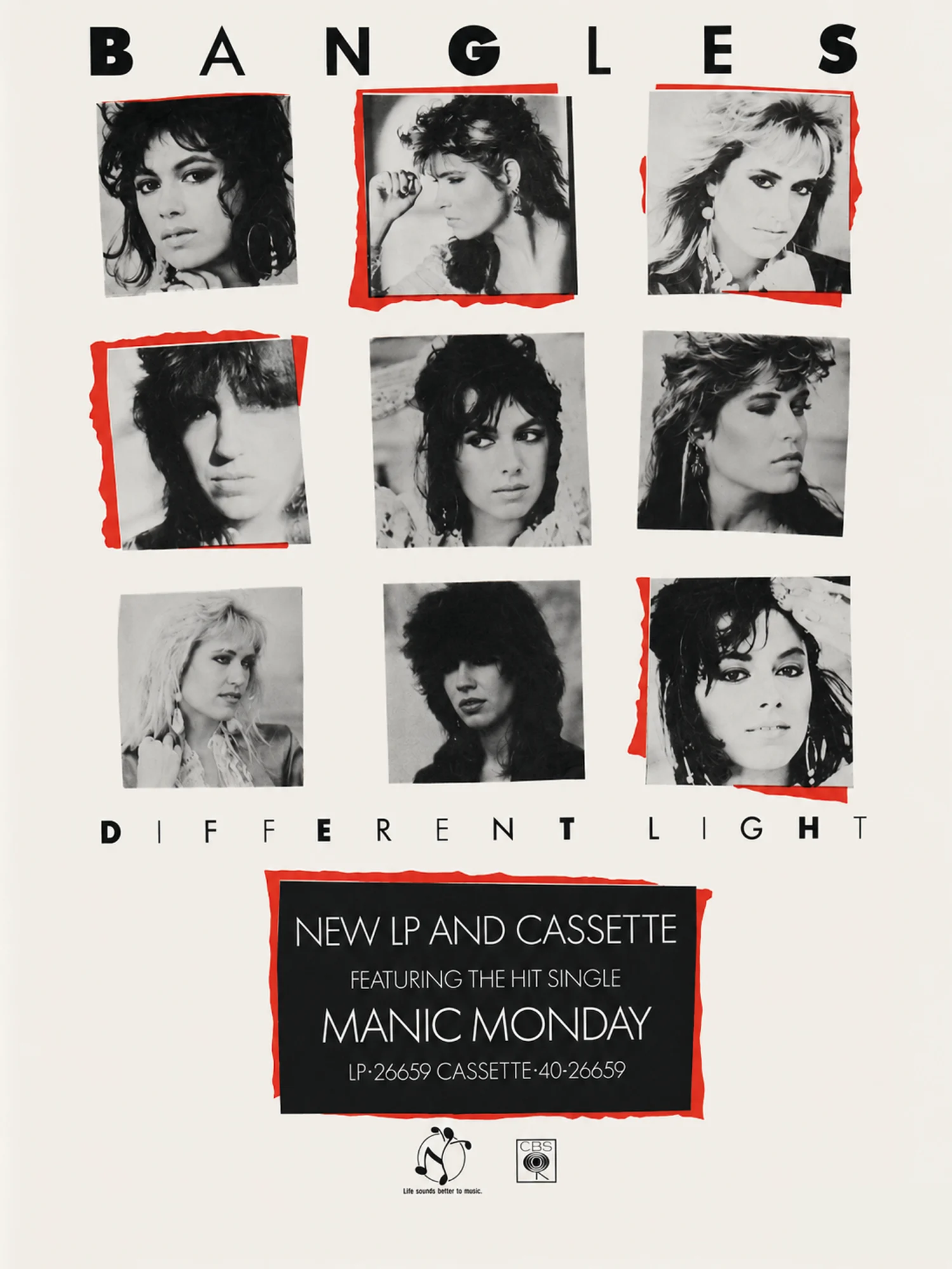 The Bangles - Different Light - Promo Advert