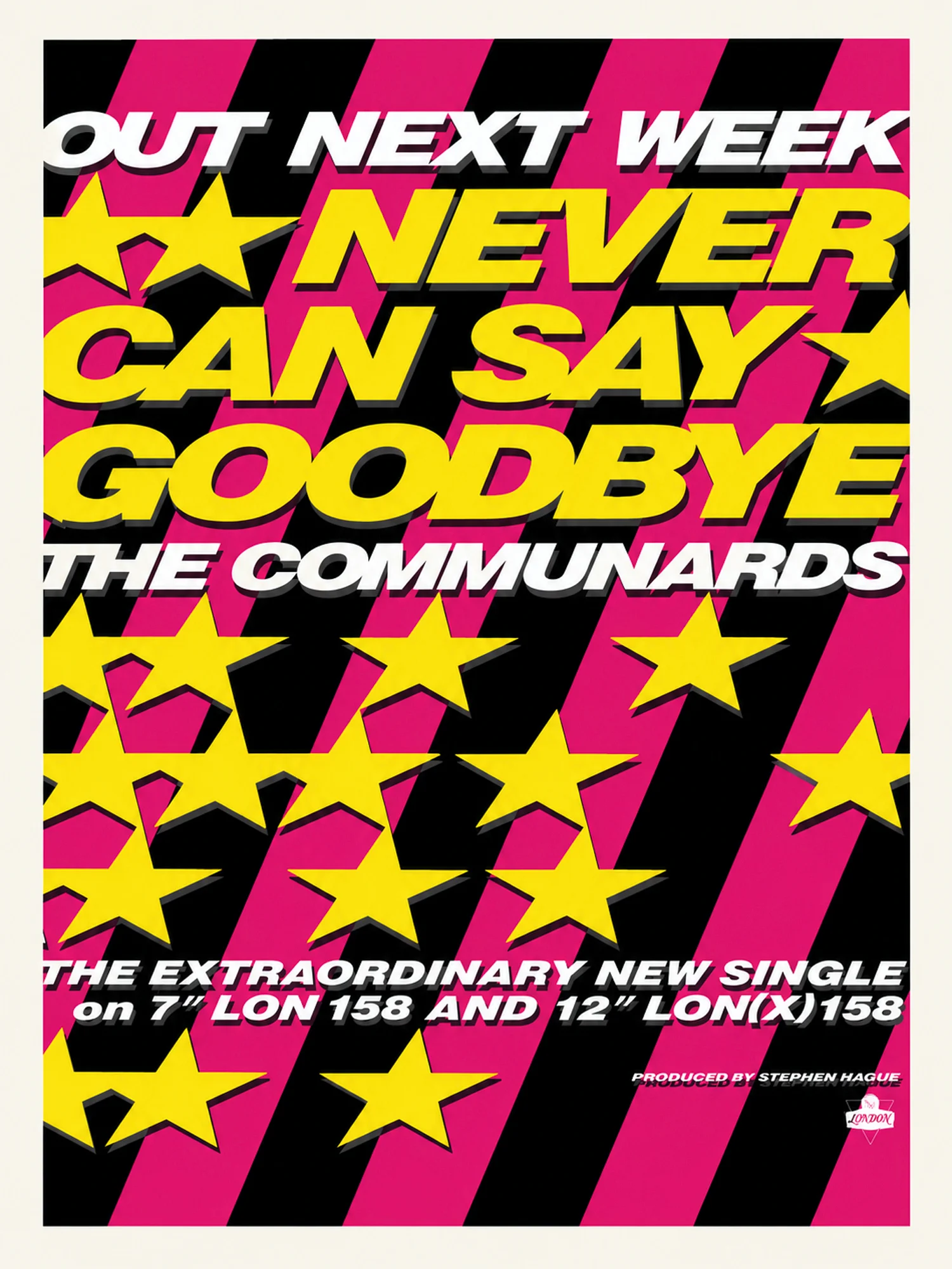 The Communards - Never Can Say Goodbye - Promo Advert