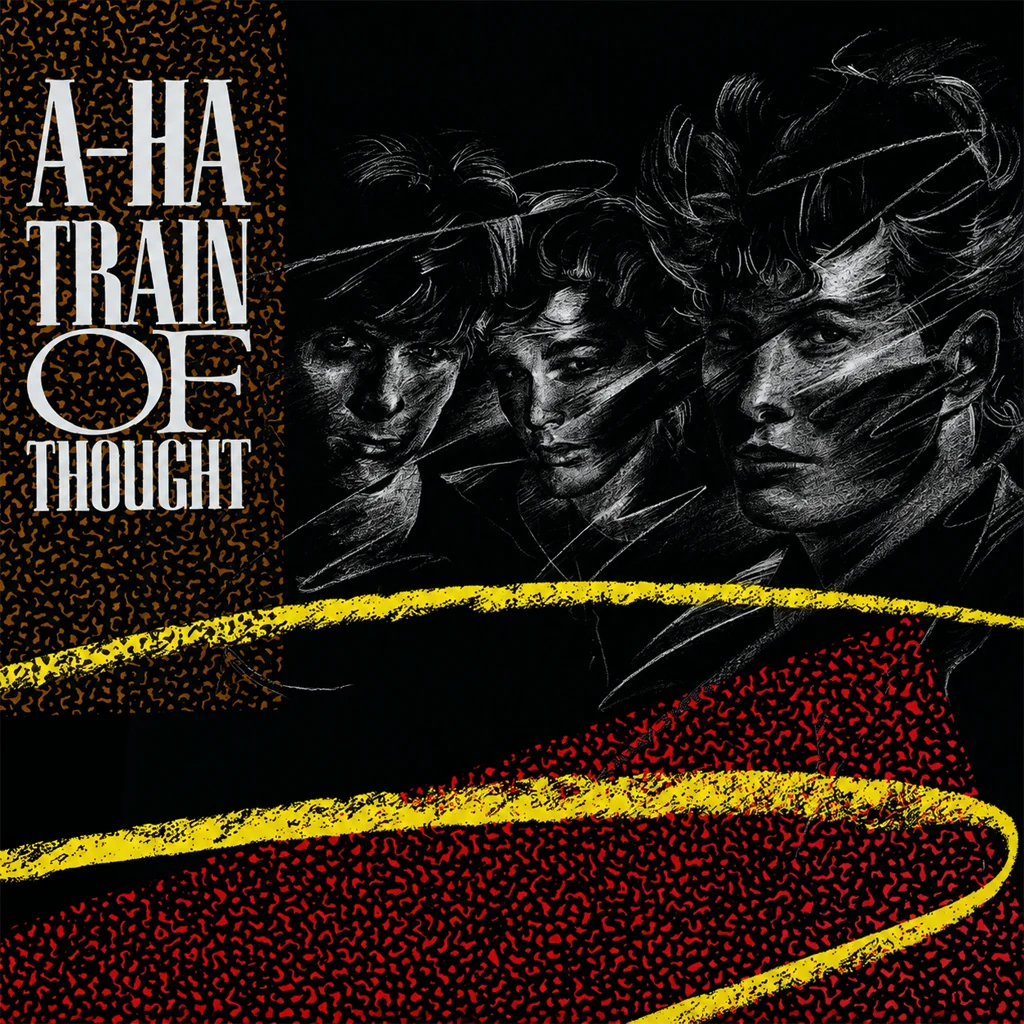 A-ha - Train Of Thought (Remix) - UK 7'' Cover - Front