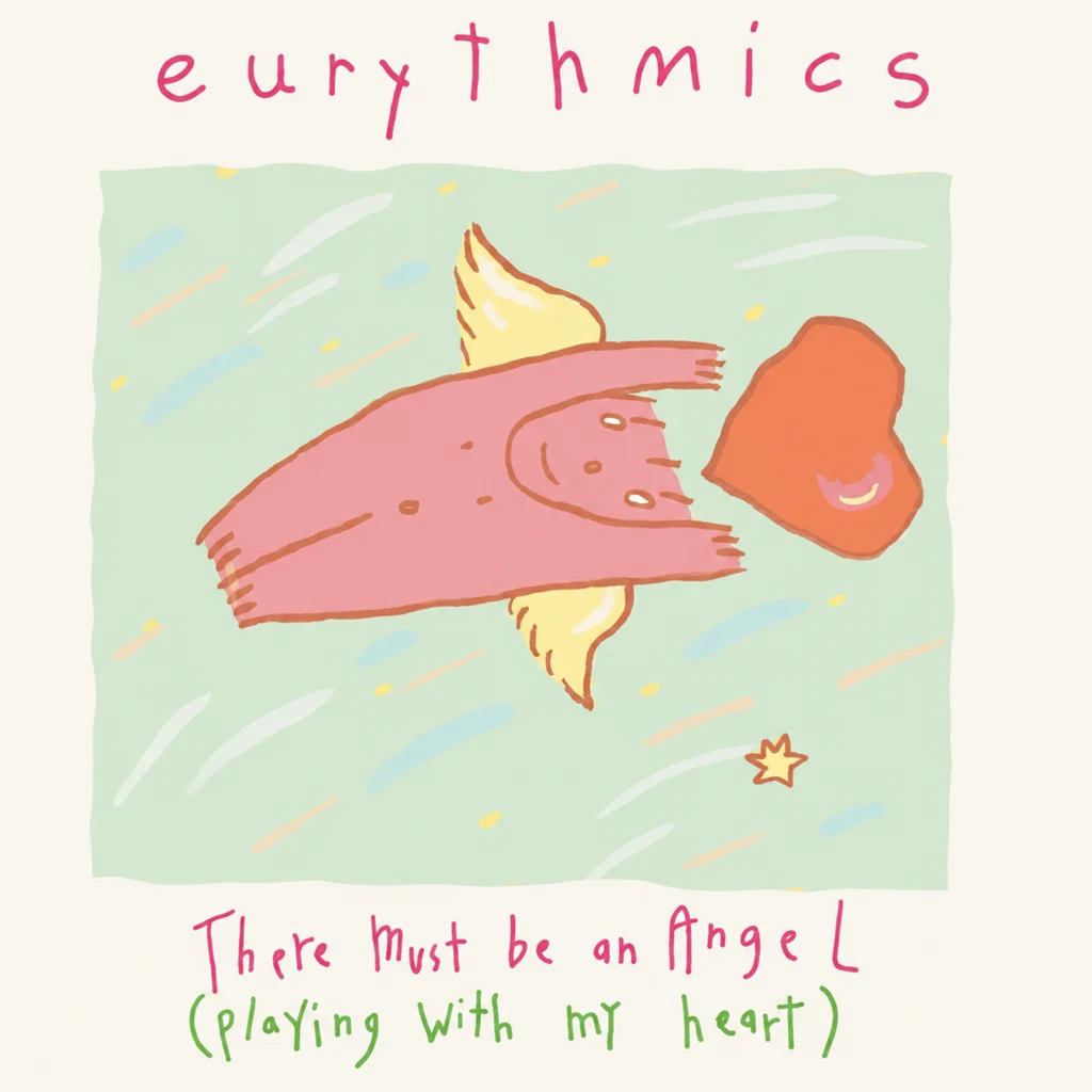 Eurythmixs - There Must Be An Angel - UK 7'' Cover - Front