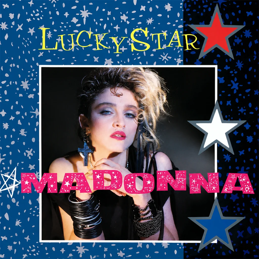 Madonna - Lucky Star - UK 7'' Cover - Front