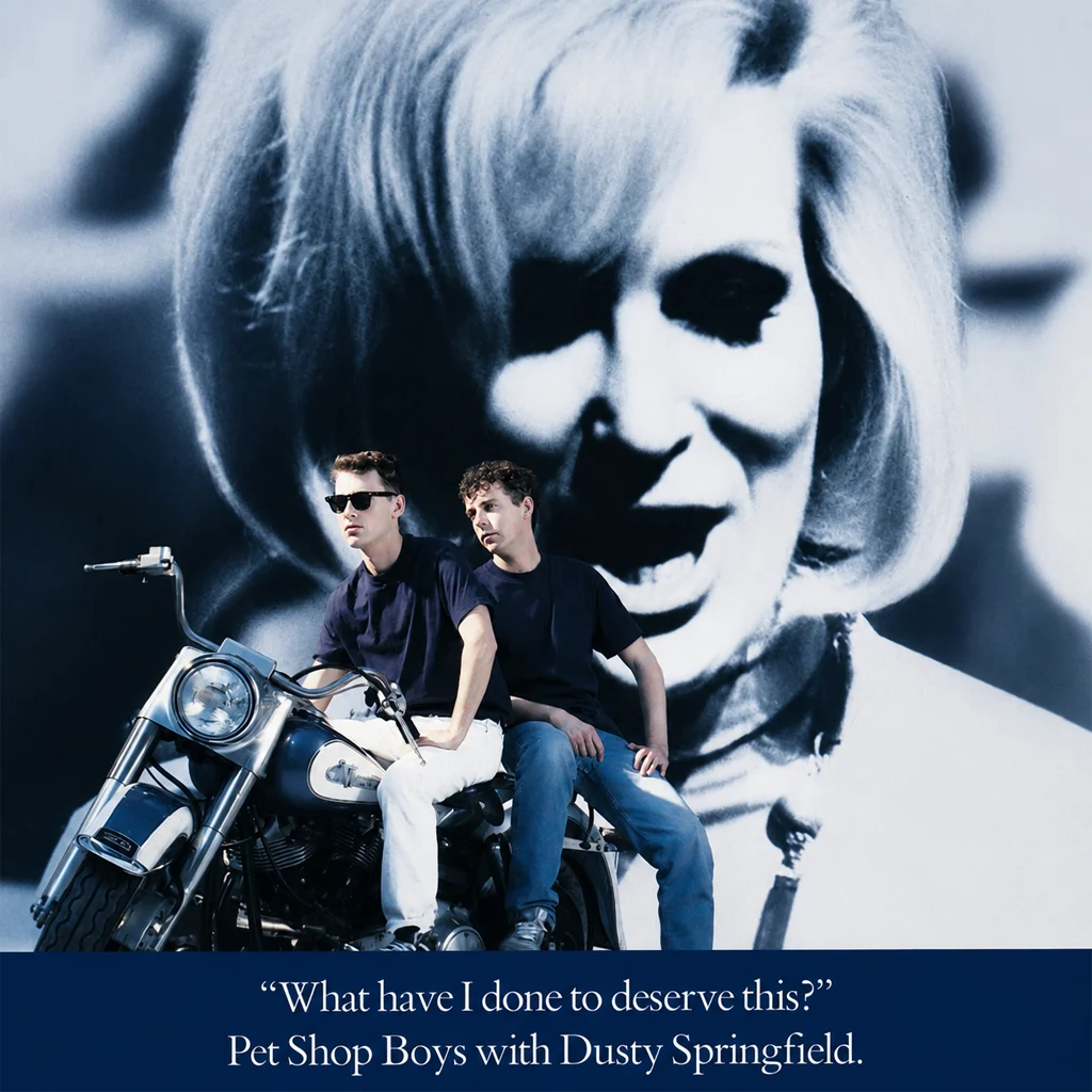 Pet Shop Boys & Dusty Springfield - What Have I Done To Deserve This? - UK 7'' Cover - Front
