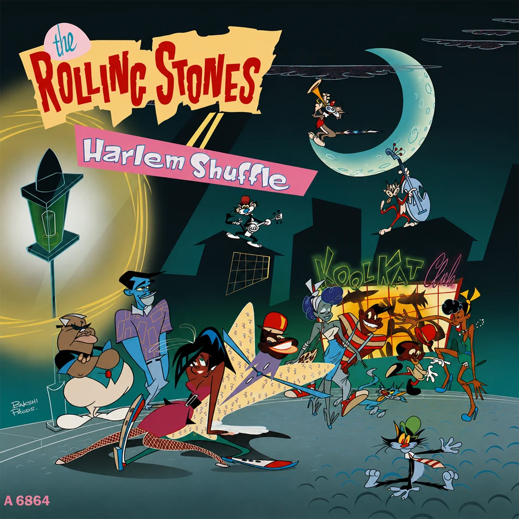 The Rolling Stones - Harlem Shuffle - UK 7'' Cover - Front