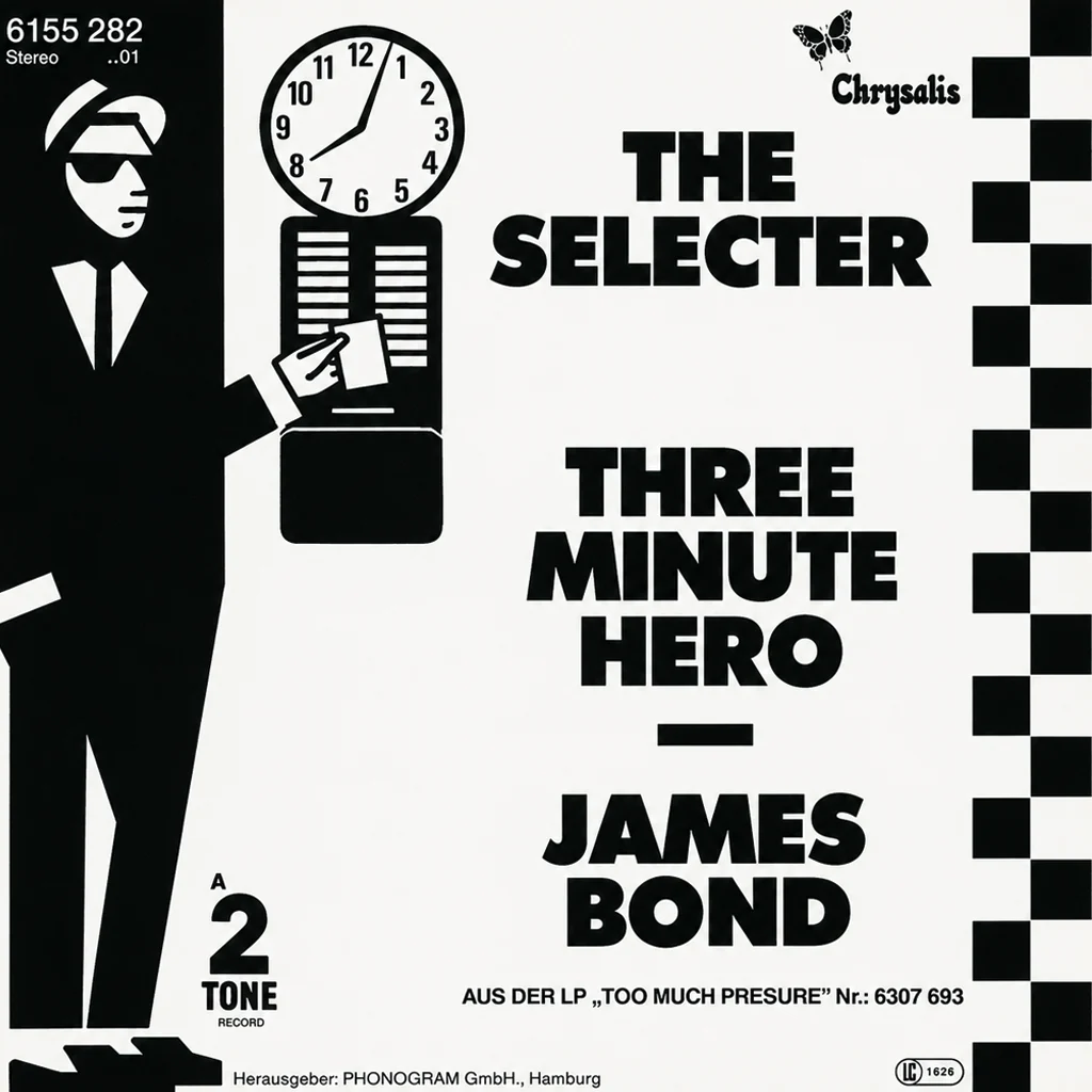 The Selecter - Three Minute Hero - German 7'' Cover - Front