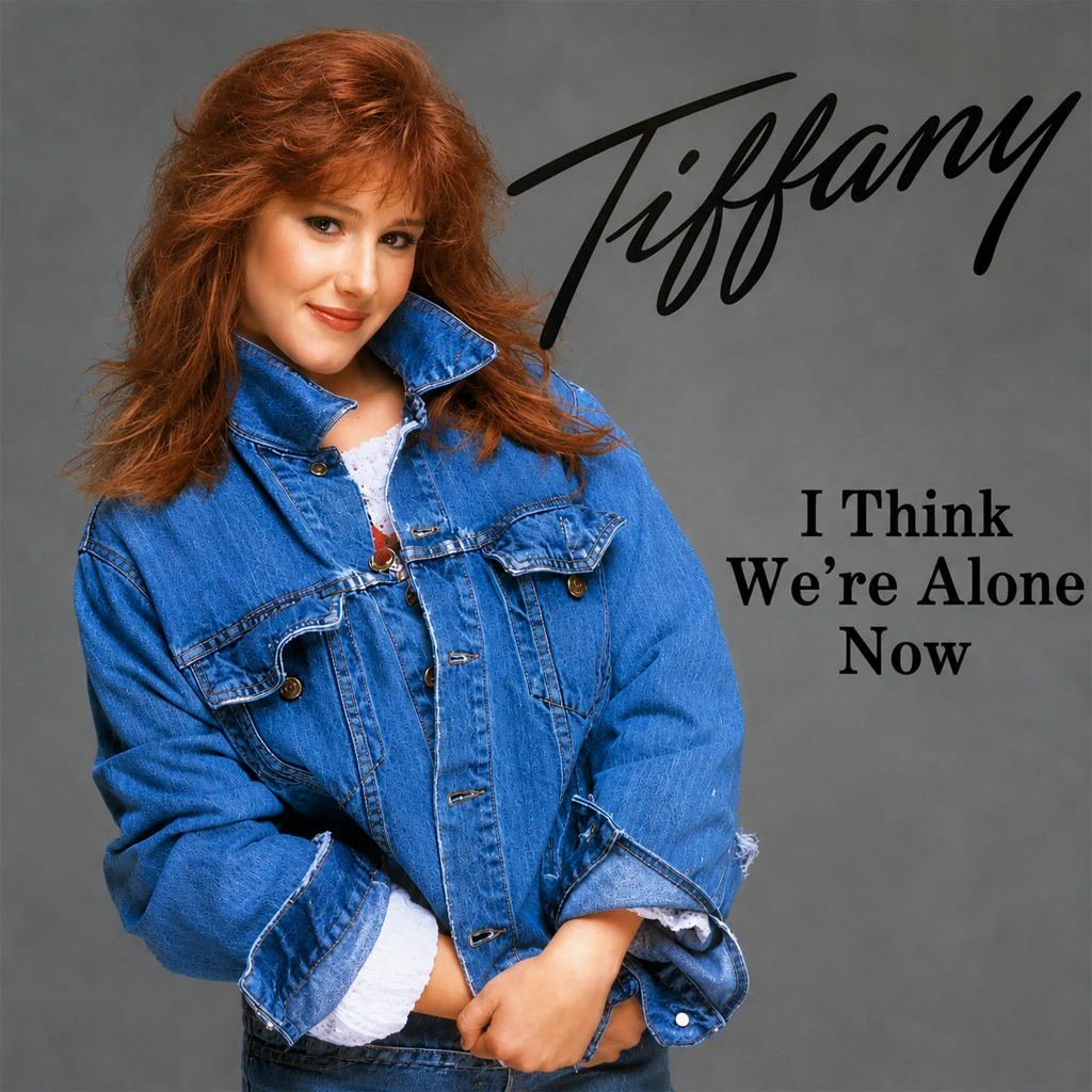 Tiffany - I Think We're Alone Now - UK 7'' Cover - Front