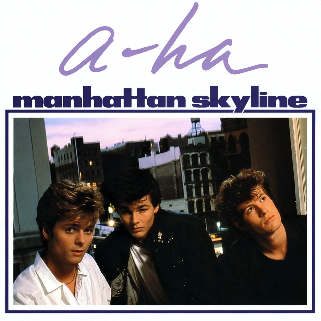 A-ha – Manhattan Skyline A-ha - Manhattan Skyline - UK 7'' Cover - Front