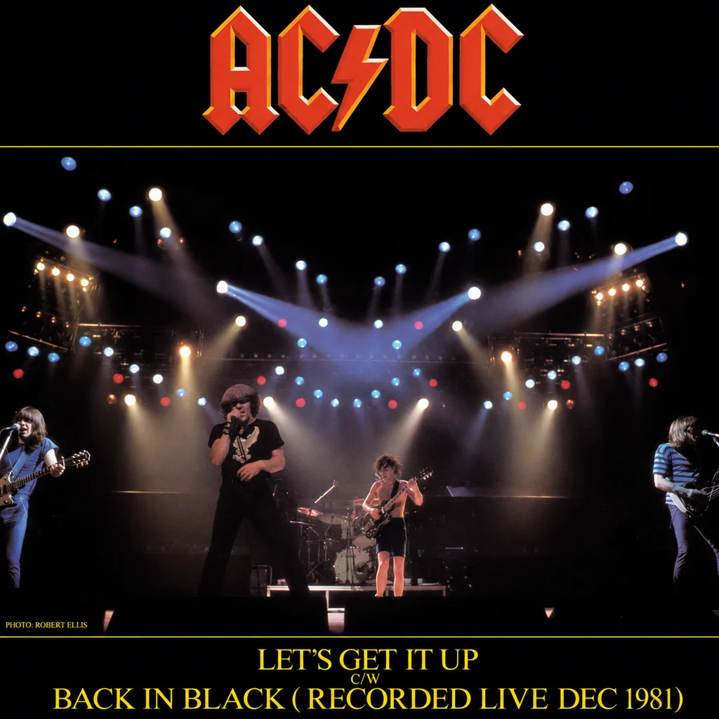 AC/DC – Let’s Get It Up AC/DC - Let's Get It Up - UK 7'' Cover - Front