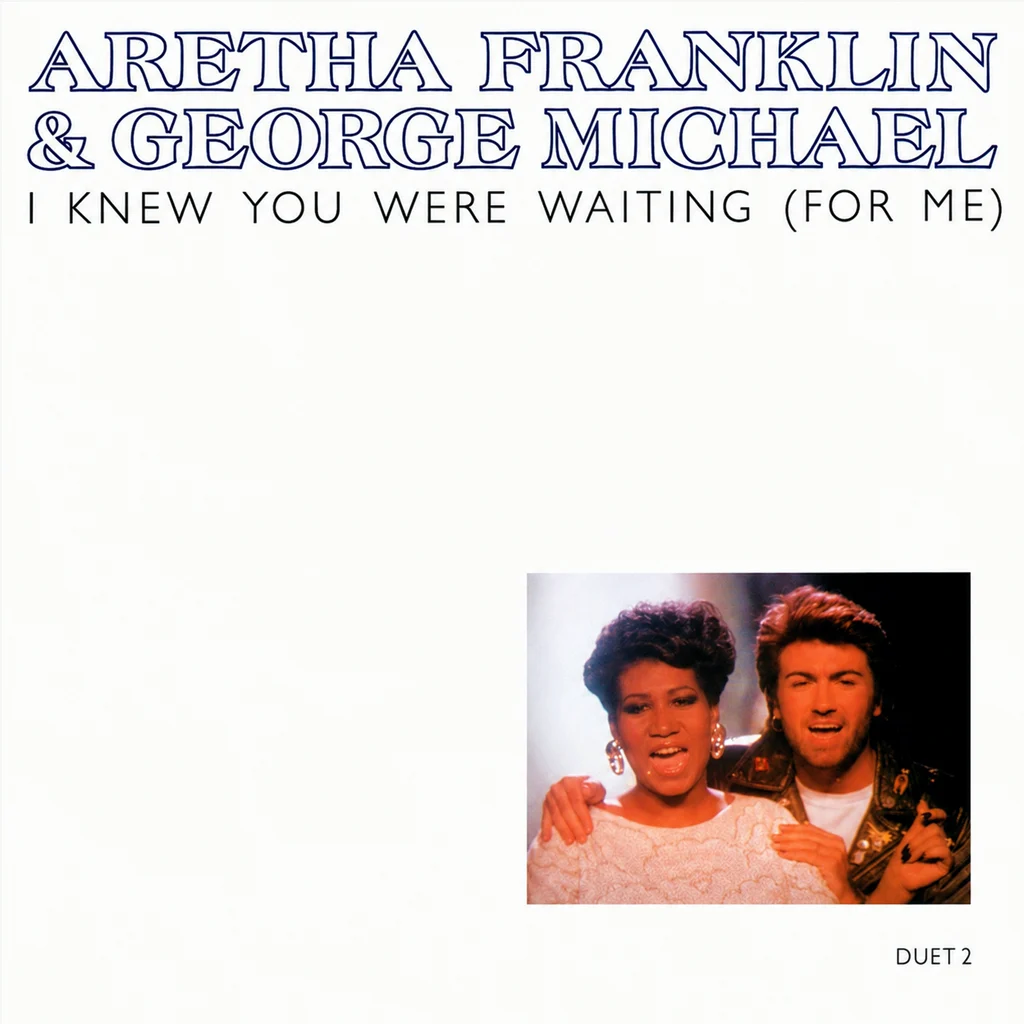 Aretha Franklin & George Michael – I Knew You Were Waiting (For Me) Aretha Franklin & George Michael - I Knew You Were Waiting (For Me) - UK 7'' Cover - Front