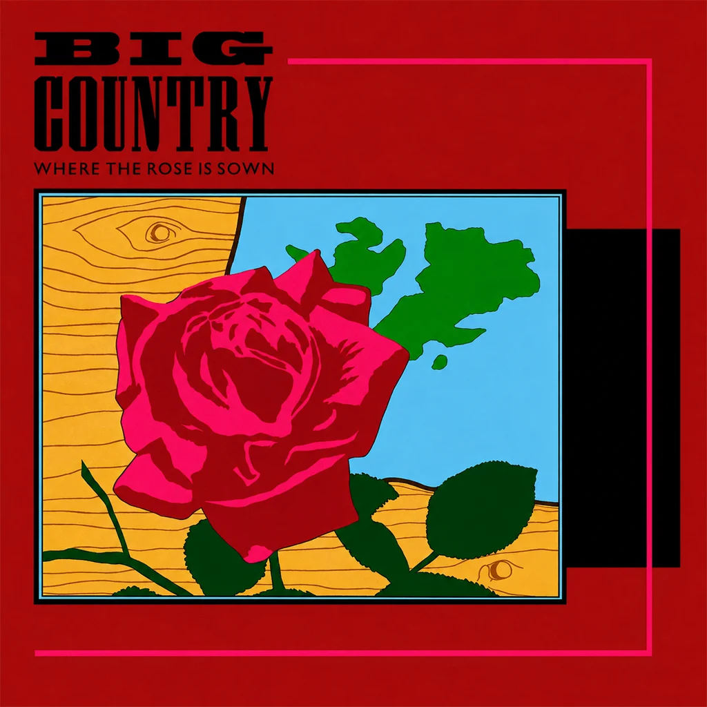 Big Country - Where The Rose Is Sown - UK 7'' Cover - Front