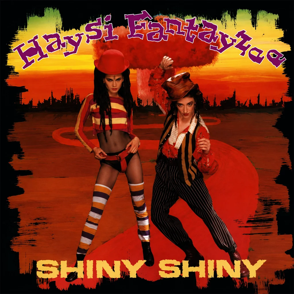 Haysi Fantayzee - Shiny Shiny - UK 7'' Cover - Front