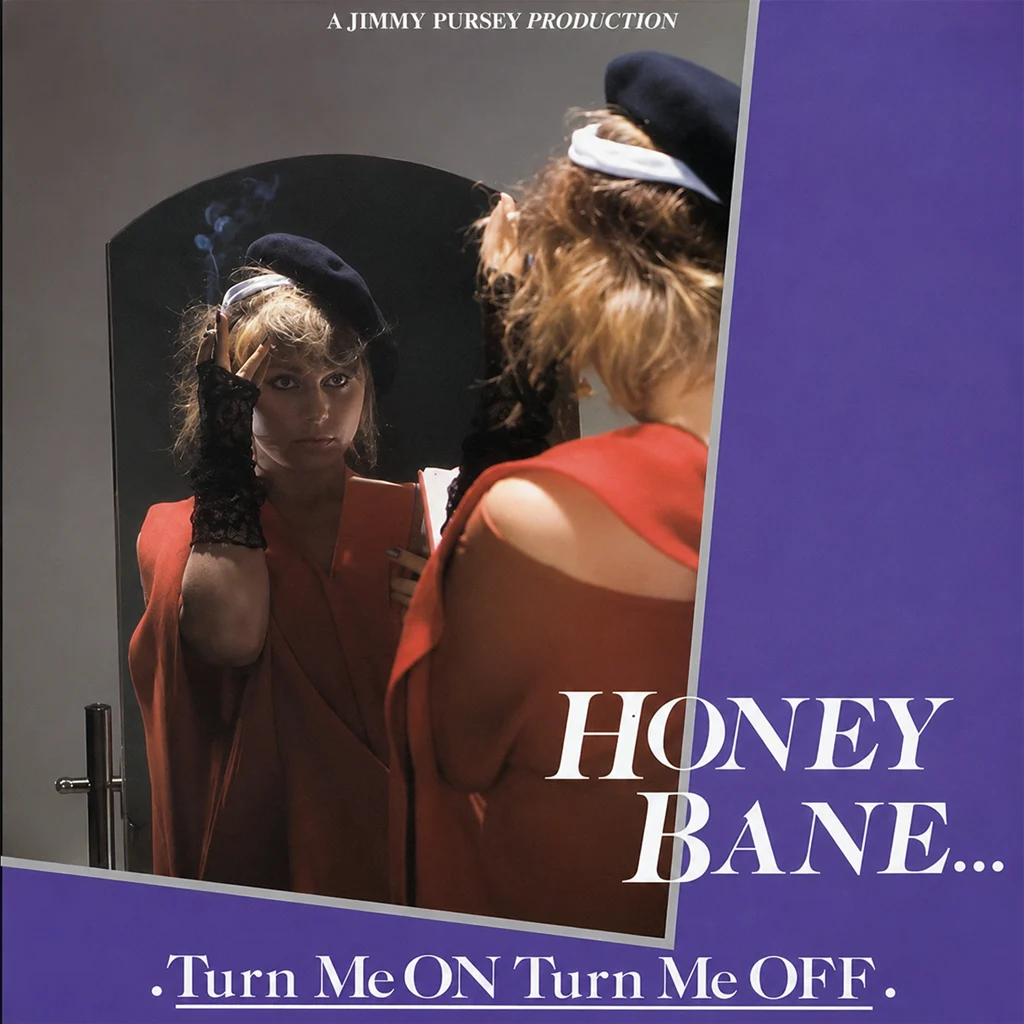 Honey Bane - Turn Me On Turn Me Off - UK 7'' Cover - Front