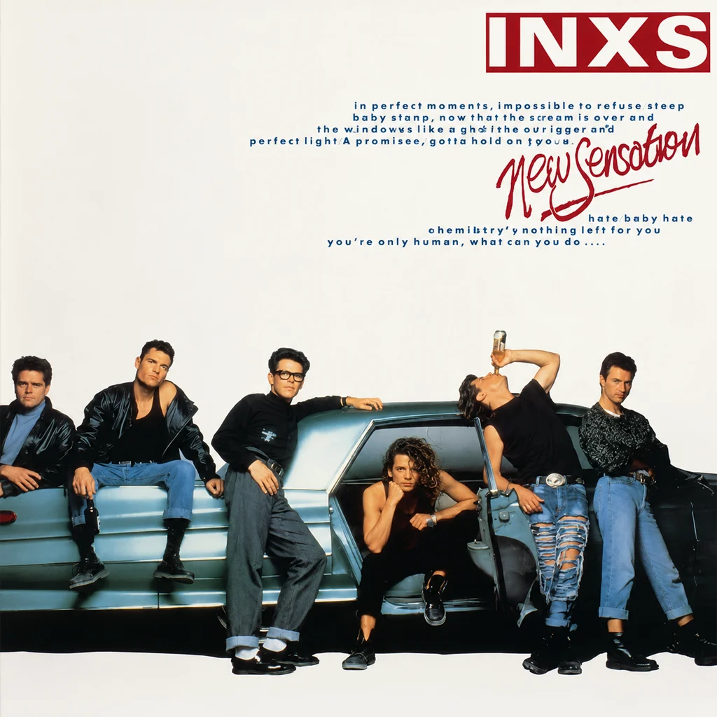 INXS - New Sensation - UK 7'' Cover - Front