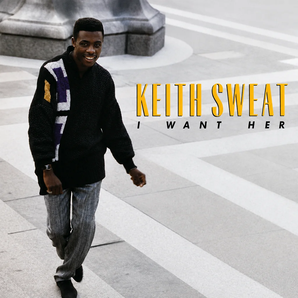 Keith Sweat - I Want Her - UK 7'' Cover - Front