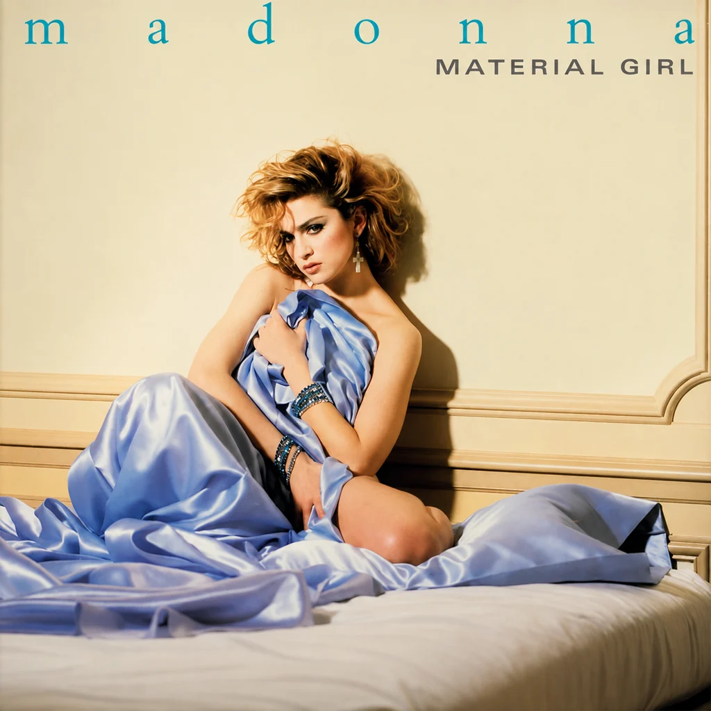 Madonna - Material Girl - UK 7'' Cover - Front