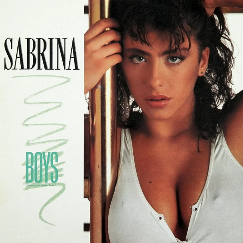 Sabrina - Boys (Summertime Love) - UK 7'' Cover - Front