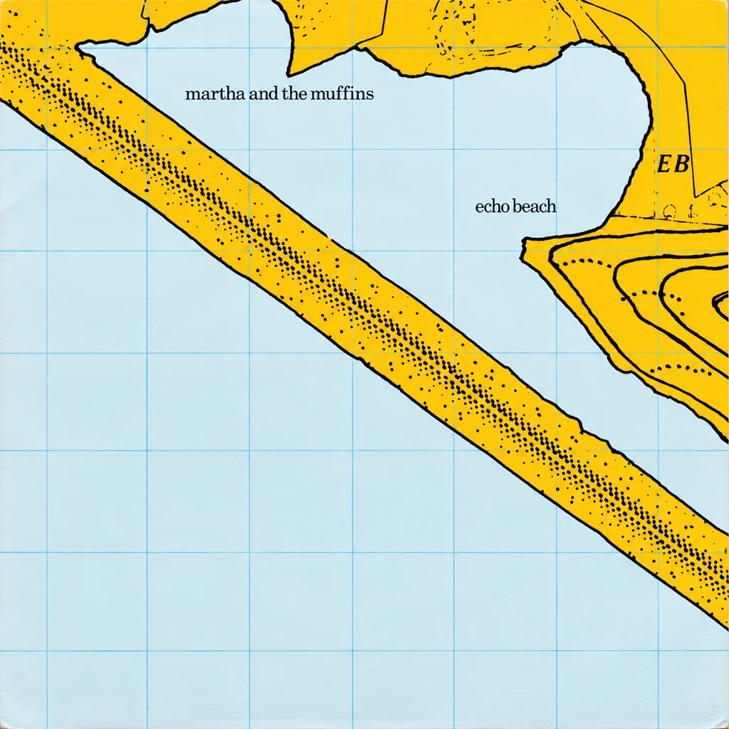 Martha & The Muffins - Echo Beach - UK 7'' Cover - Front