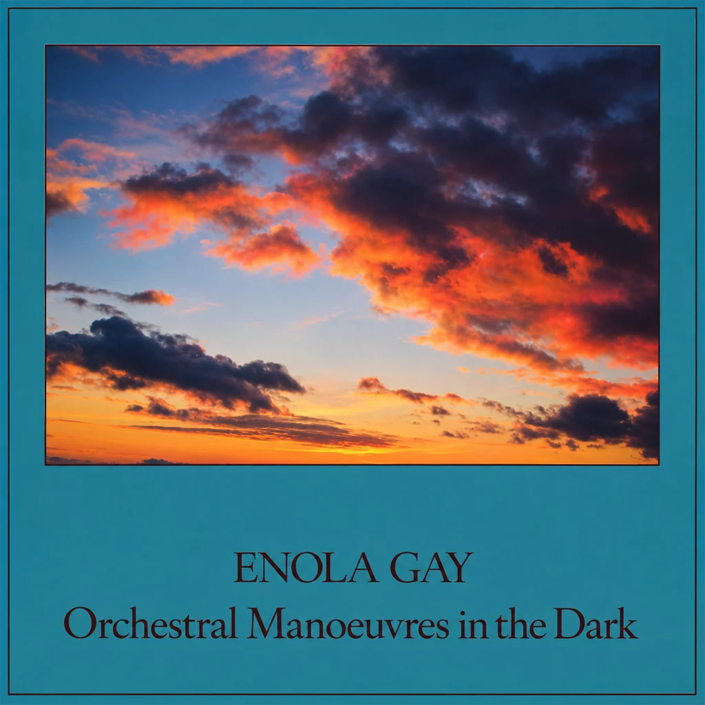 Orchestral Manoeuvres In The Dark - Enola Gay - UK 7'' Cover - Front