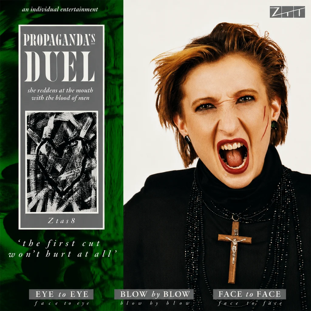 Propaganda - Duel - UK 7'' Cover - Front