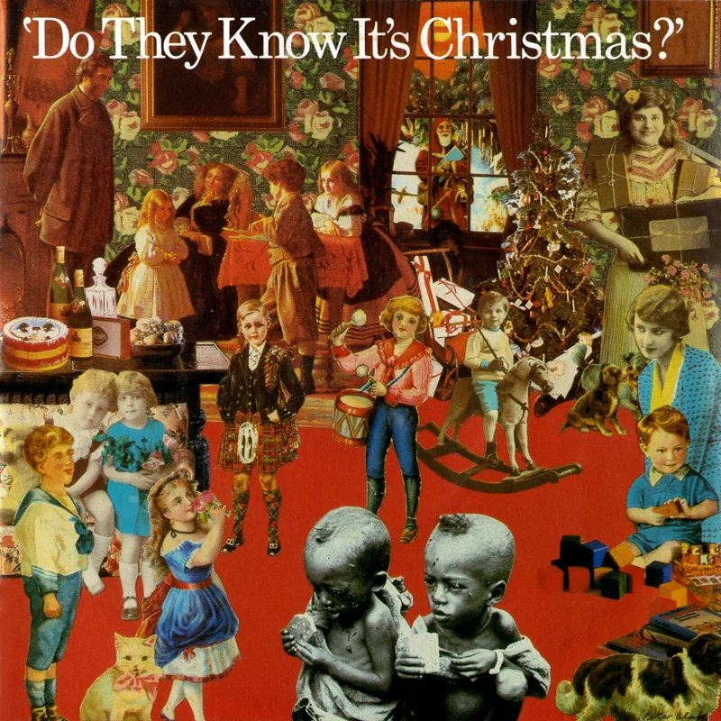Band Aid - Do They Know It's Christmas? - UK 7'' Cover - Front